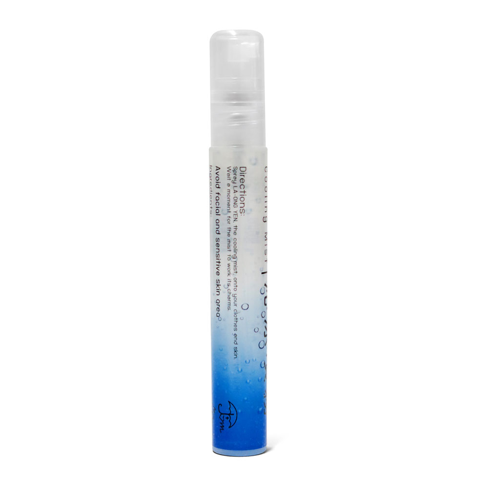 ละอองเย็น Cooling Mist Blue Menthol ผลิตภัณฑ์คลายร้อนจากสมุนไพร 10ml. ละอองเย็น Cooling Mist Blue Menthol ผลิตภัณฑ์คลายร้อนจากสมุนไพร 10ml.